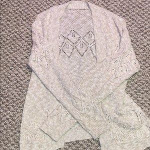 Kids ivory knitted cardigan!